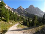 Rifugio Pederü - Sasso delle Dieci / Zehnerspitze